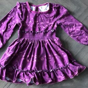 Matilda Jane Purple Leaves Apple Cider Dress